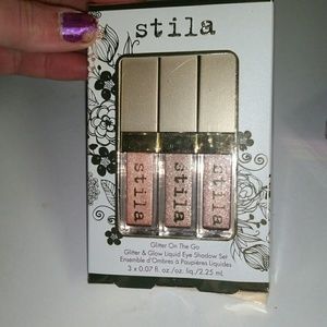 Stilla glitter on the go liquid eyeshadow set